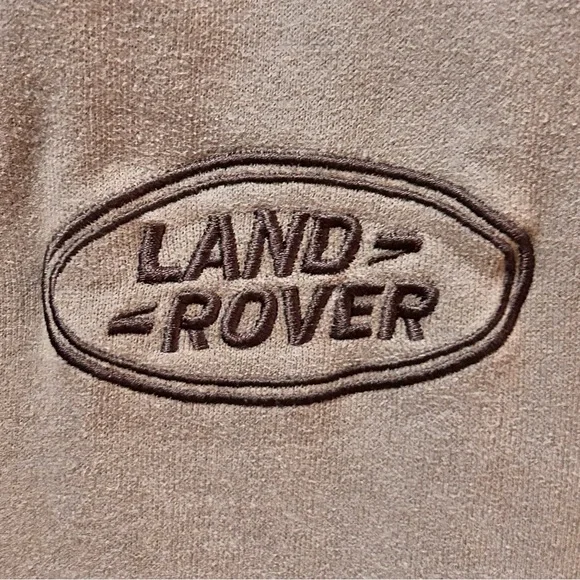 Land Rover X PacSun Taupe Fleece Jogger Sweatpants Embroidered Logo Unisex M - Picture 2 of 16